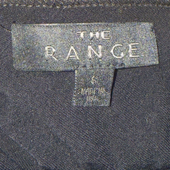 The Range Alloy Rib One-Shoulder Tie Tank – Black | Size Small - Picture 3 of 3